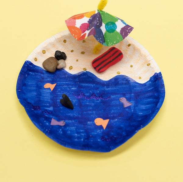 Paper Plate Seaside Scene  Seaside Crafts (Teacher-Made)