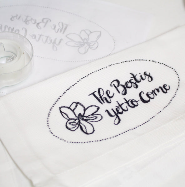 DIY Fabric Transfer Craft Box Girls