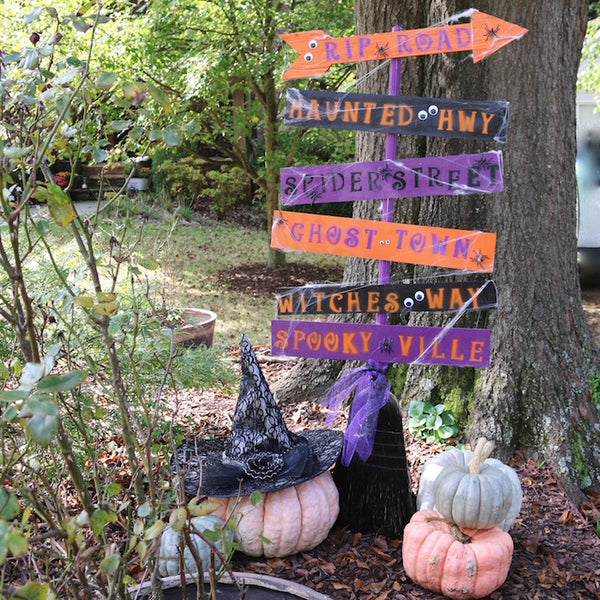 diy halloween yard decorations