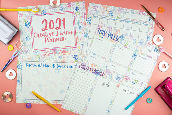 Creative Living DIY 12 Month Planner System - Craft Box Girls