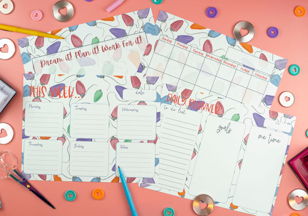 Creative Living DIY 12 Month Planner System - Craft Box Girls