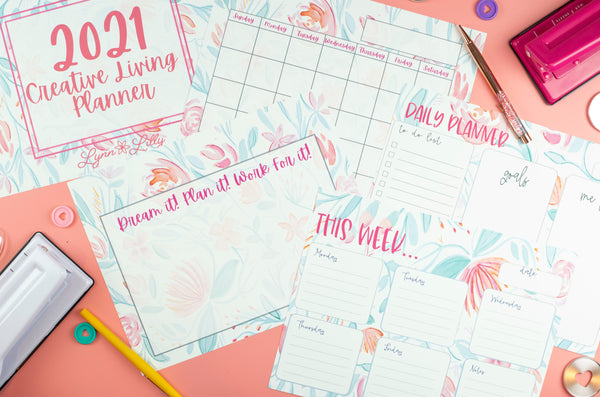 Creative Living DIY 12 Month Planner System - Craft Box Girls