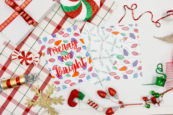 Happy Everything Holiday Art Prints and Greeting Cards - Craft Box Girls