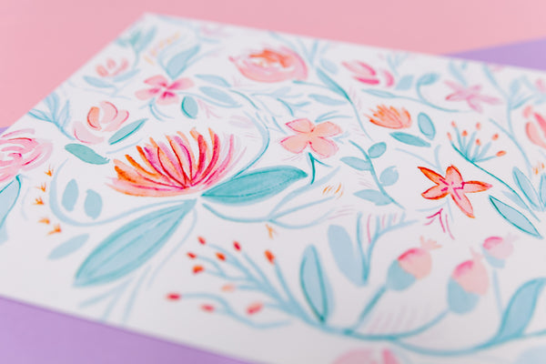 Pastel Watercolor Artwork Package - Digital Download - Craft Box Girls