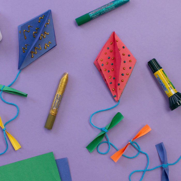 3D Hanging Paper Kite – Craft Box Girls