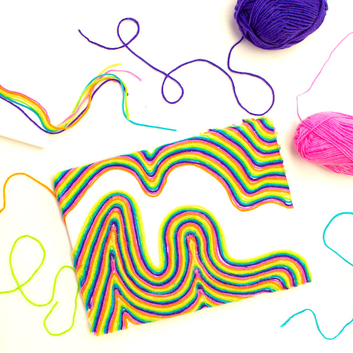 DIY Yarn Art – Craft Box Girls