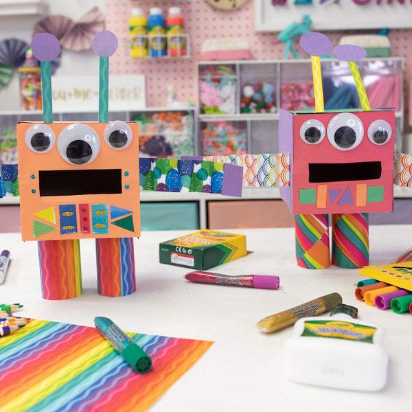 Camp Zoom Event Replay: Robot Craft – Craft Box Girls