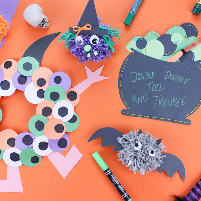 3 Spooktacular Halloween Kids Crafts – Craft Box Girls