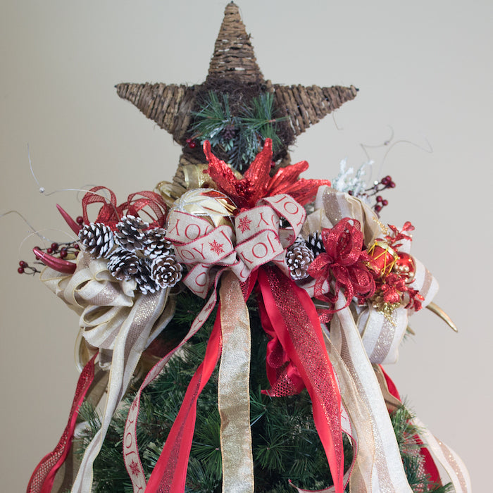 DIY Christmas Tree Topper – Craft Box Girls