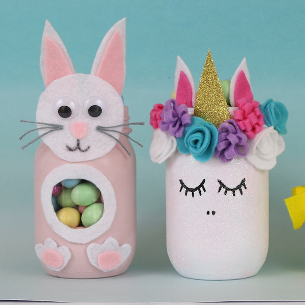 DIY Easter Mason Jars Craft Box Girls