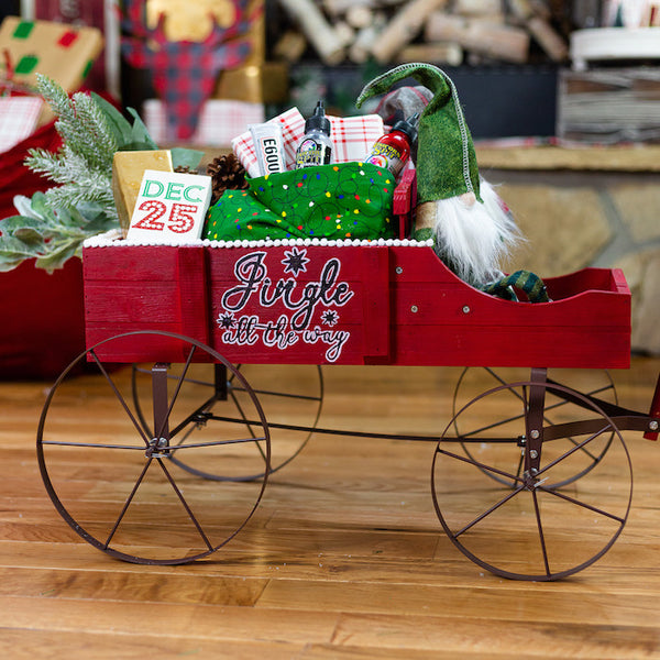 DIY Christmas Wagon – Craft Box Girls