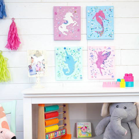 Canvas Art for Kids – Craft Box Girls