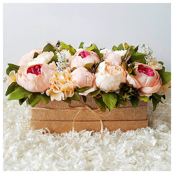 DIY Flower Bouquet Box Craft Box Girls