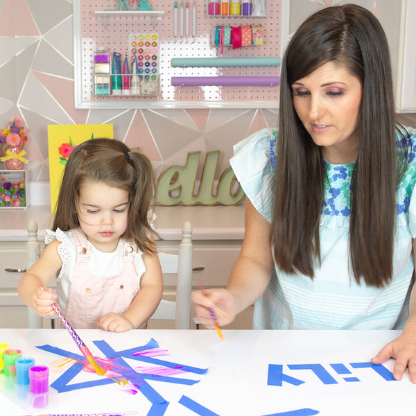 Virtual Kids Paint Party Craft Box Girls