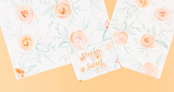 Dream Big Sweet Girl Greeting Card - Digital Download - Craft Box Girls