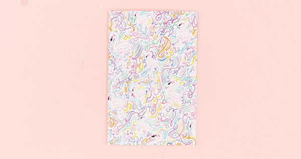 Bright Flamingo Greeting Card - Digital Download - Craft Box Girls